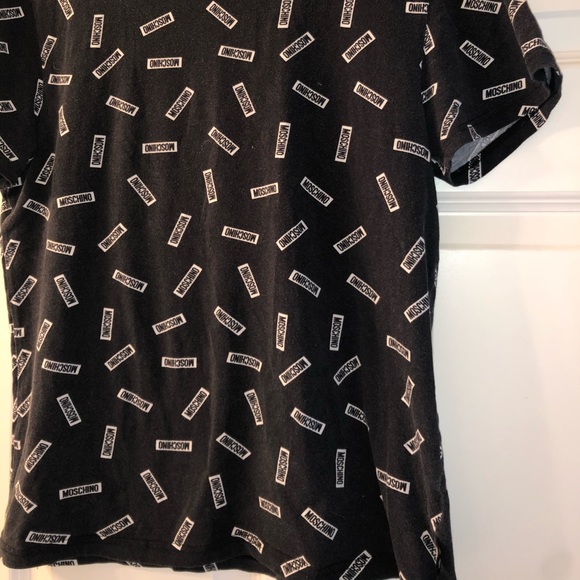 Moschino all over logo men’s t-shirt size XS - Picture 3 of 7